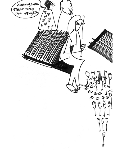 В гуще событий: выставка «Камин-Аут» глазами художника В гуще событий: выставка «Камин-Аут» глазами художника