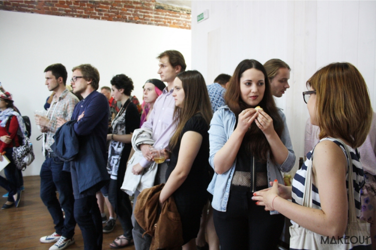 Фотарэпартаж з адкрыцця выставы «Ружовы трохкутнік»