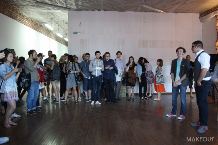 Фотарэпартаж з адкрыцця выставы «Ружовы трохкутнік»