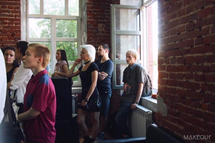 Фотарэпартаж з адкрыцця выставы «Ружовы трохкутнік»