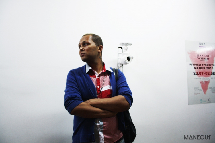 Фотарэпартаж з адкрыцця выставы «Ружовы трохкутнік»