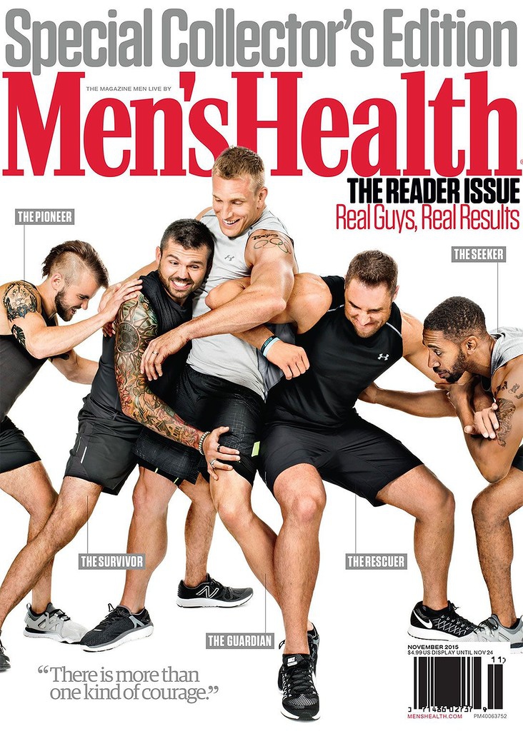 Эйдиан Даулинг появился на обложке Men's Health