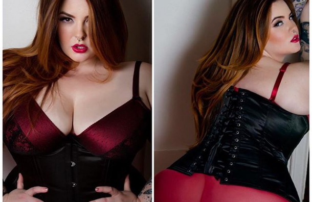 Facebook удалил фото Тесс Холлидей, назвав неэстетичным