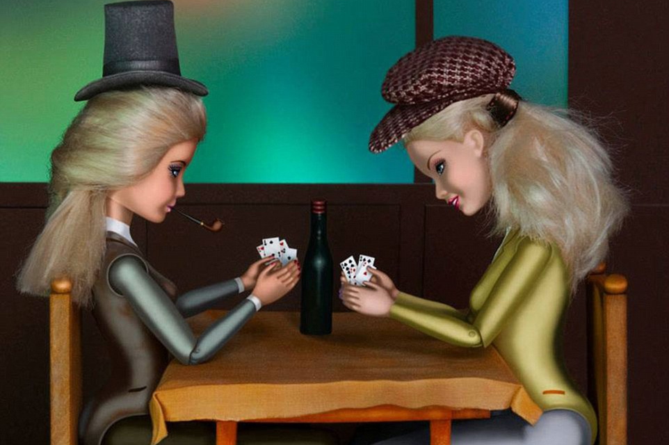 Барби стала частью знаменитых картин в защиту прав женщин
